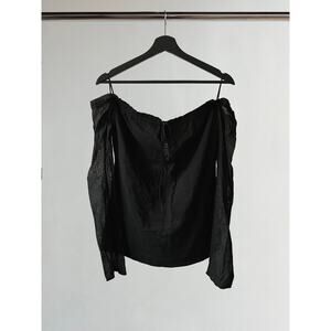 PRADA VOILE KEYHOLE TOP